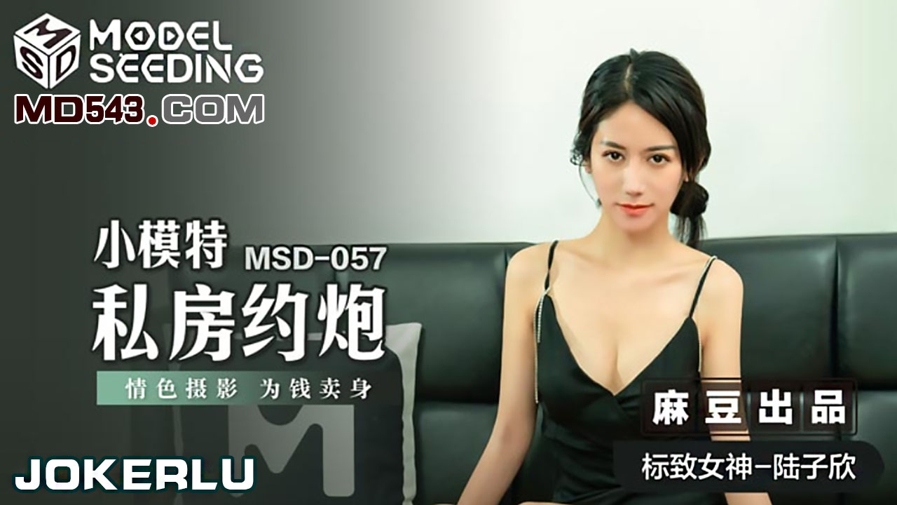 麻豆传媒映画・MSD-057・陆子欣・小模特私房约炮・情色摄影为钱卖身